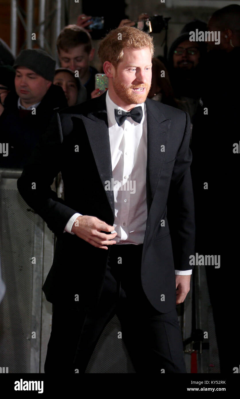 'Star Wars: The Last Jedi' Premiere - Arrivals Featuring: Prince Harry ...