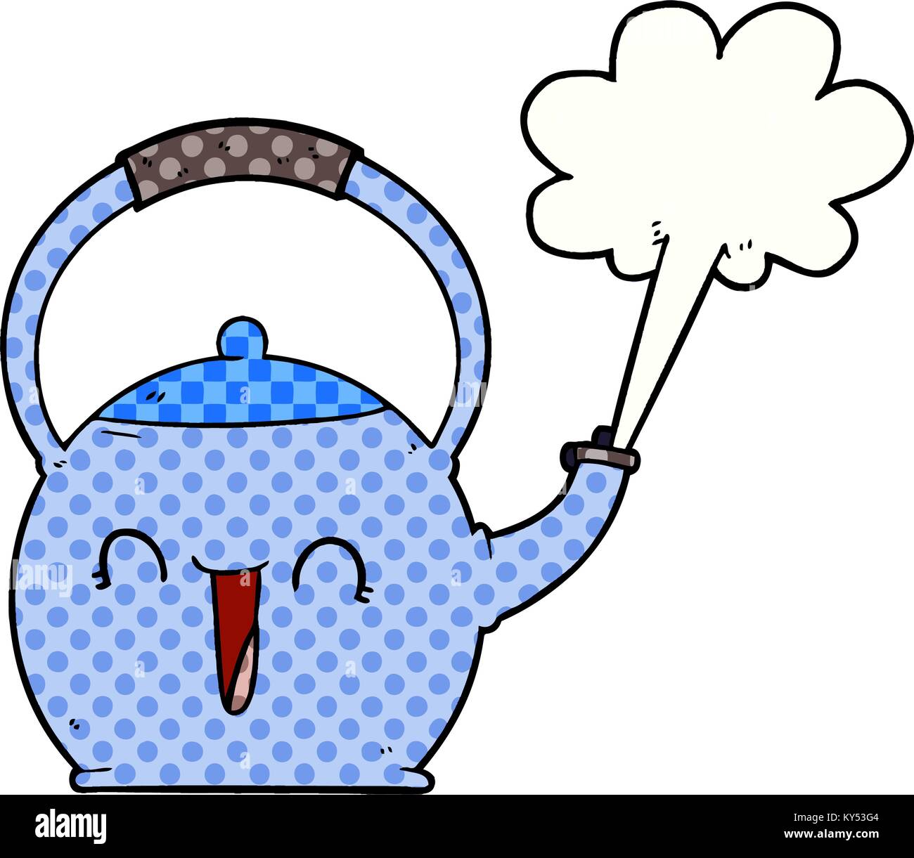 Cartoon Boiling Kettle High Resolution Stock Photography and Images Alamy