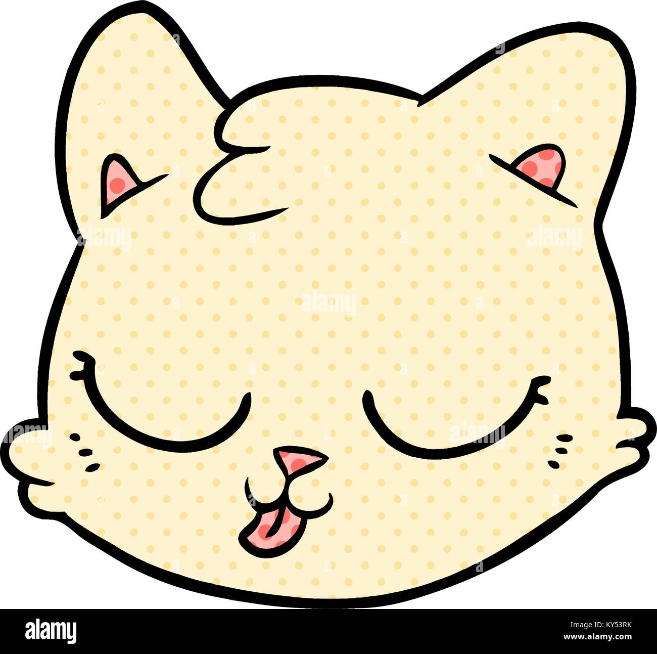 cartoon cat face Stock Vector Image & Art Alamy