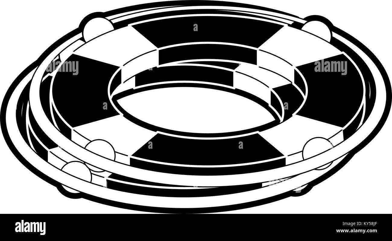 Lifesaver float symbol Stock Vector Image & Art Alamy