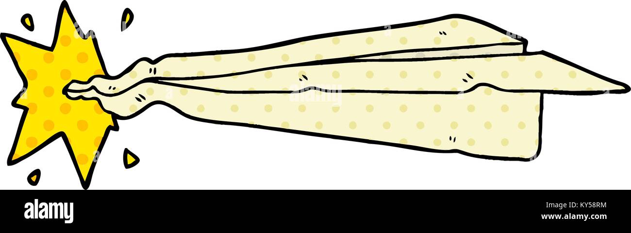 cartoon paper airplane Stock Vector Image & Art - Alamy