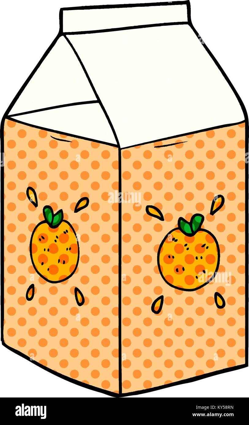 Juice Carton Clip Art