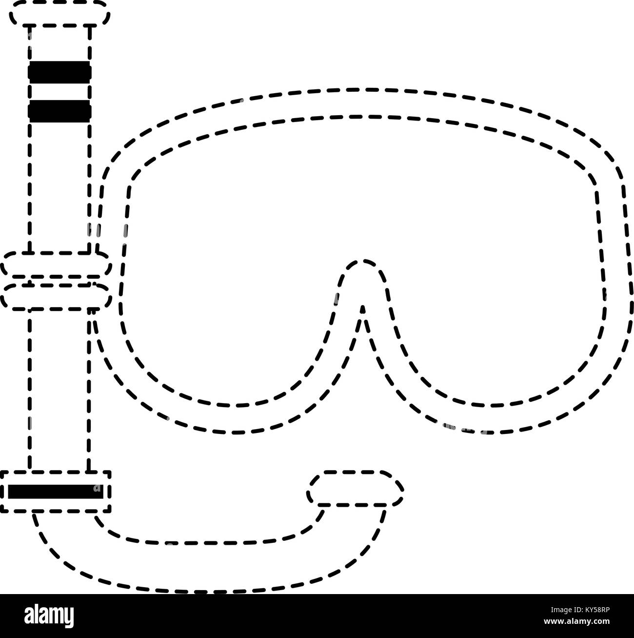 Diving Mask Isolated Stock Vector Image Art Alamy diving-mask-isolated-stock-vector-image-art-alamy