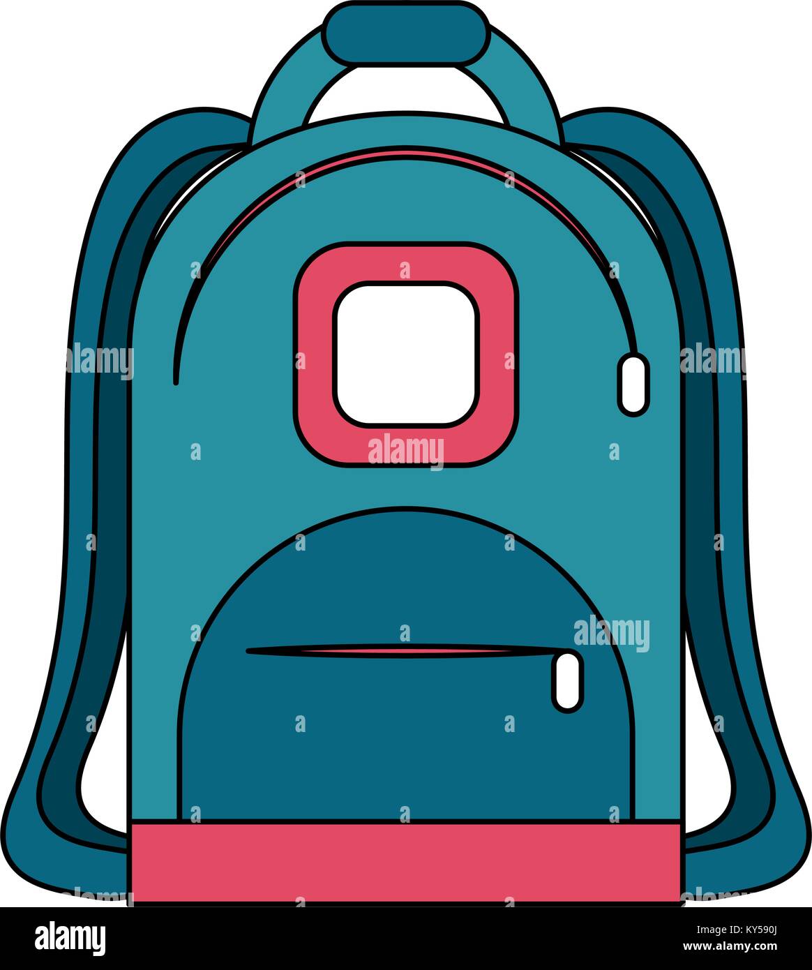 School backpack isolated Stock Vector Image & Art Alamy