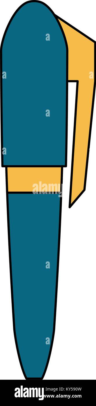 Office pen isolated Stock Vector Image & Art - Alamy