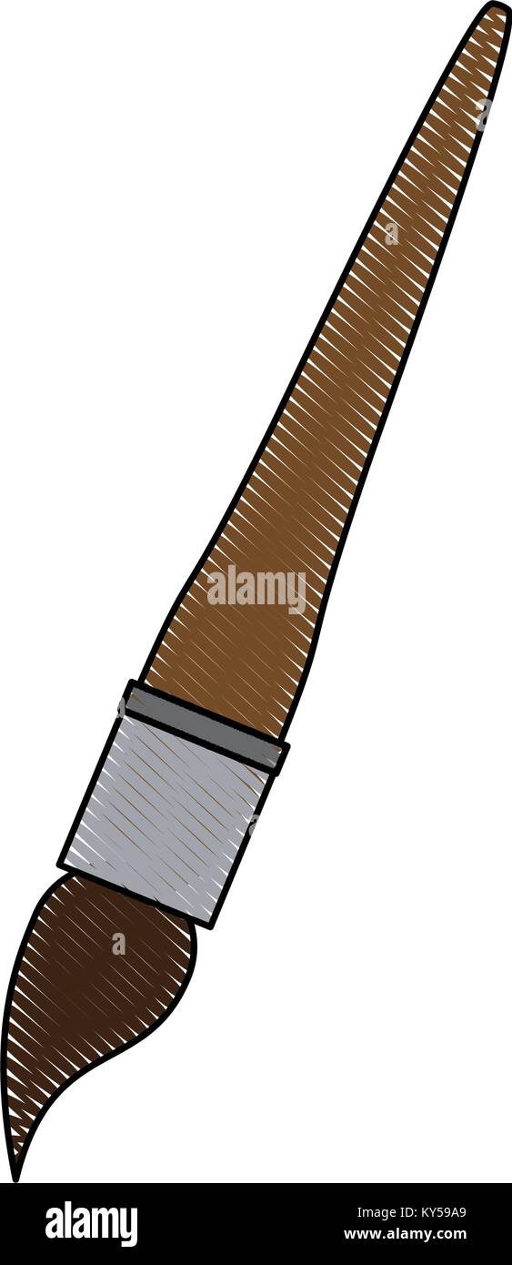 Paint brush art Stock Vector Image & Art - Alamy