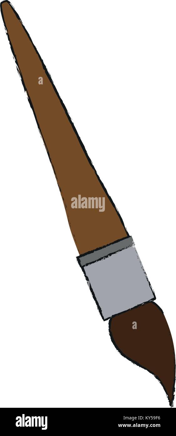 Paint brush art Stock Vector Image & Art - Alamy
