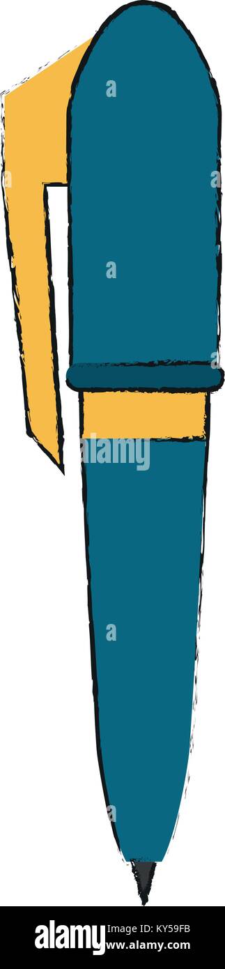 Office pen isolated Stock Vector Image & Art - Alamy