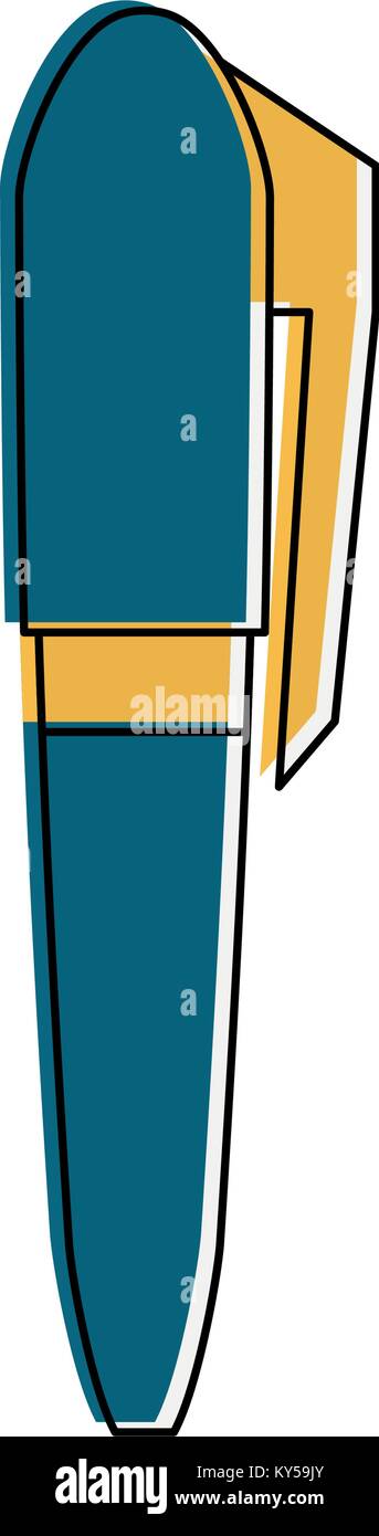 Office pen isolated Stock Vector Image & Art - Alamy