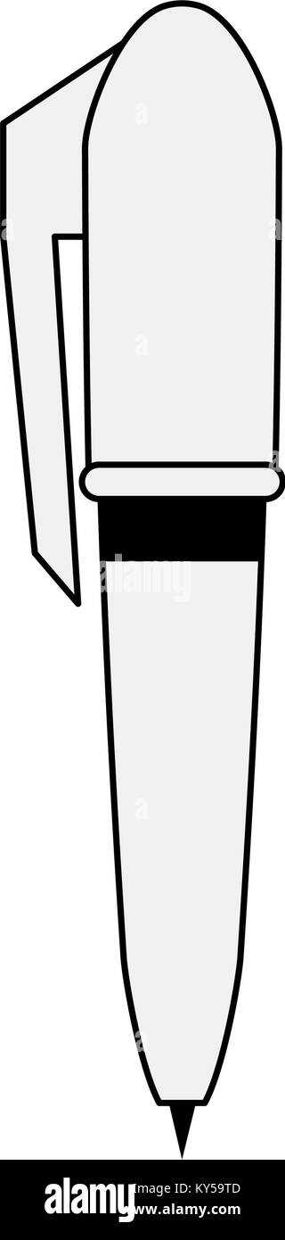 Office pen isolated Stock Vector Image & Art - Alamy