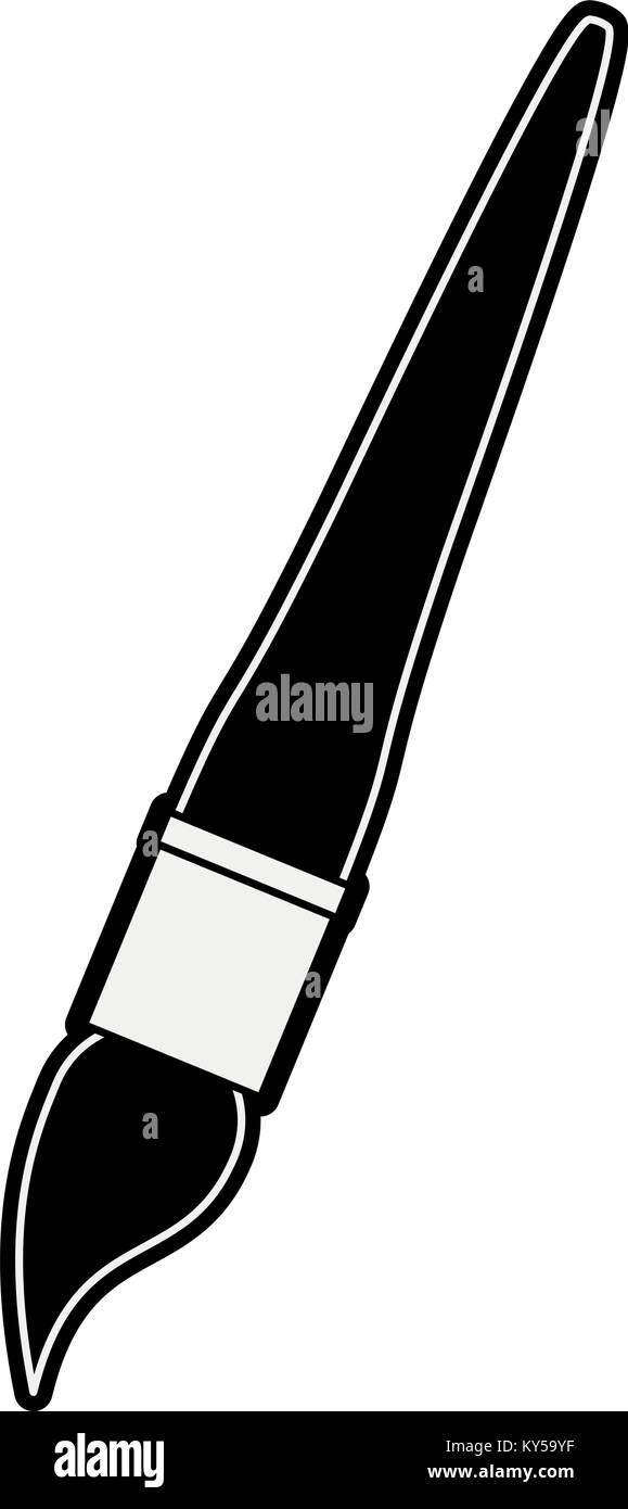 Paint brush art Stock Vector Image & Art - Alamy