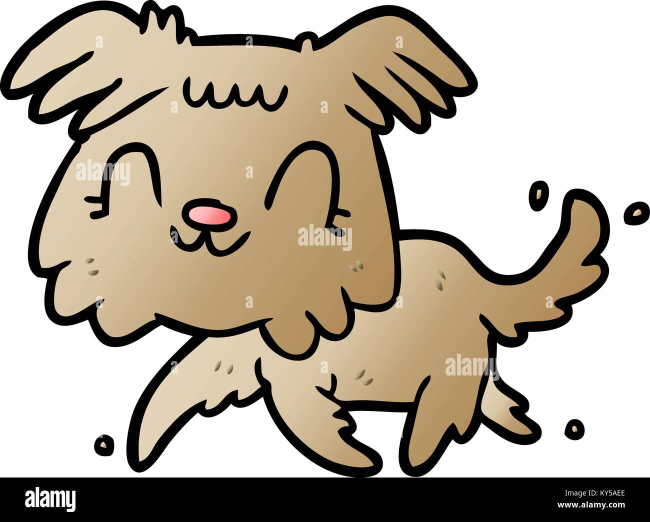 cartoon little dog Stock Vector Image & Art - Alamy