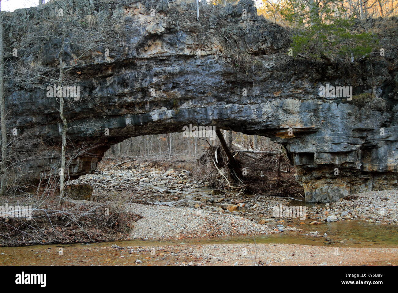 Natural Bridge, Clifty Creek Natural Area, Maries County, Missouri