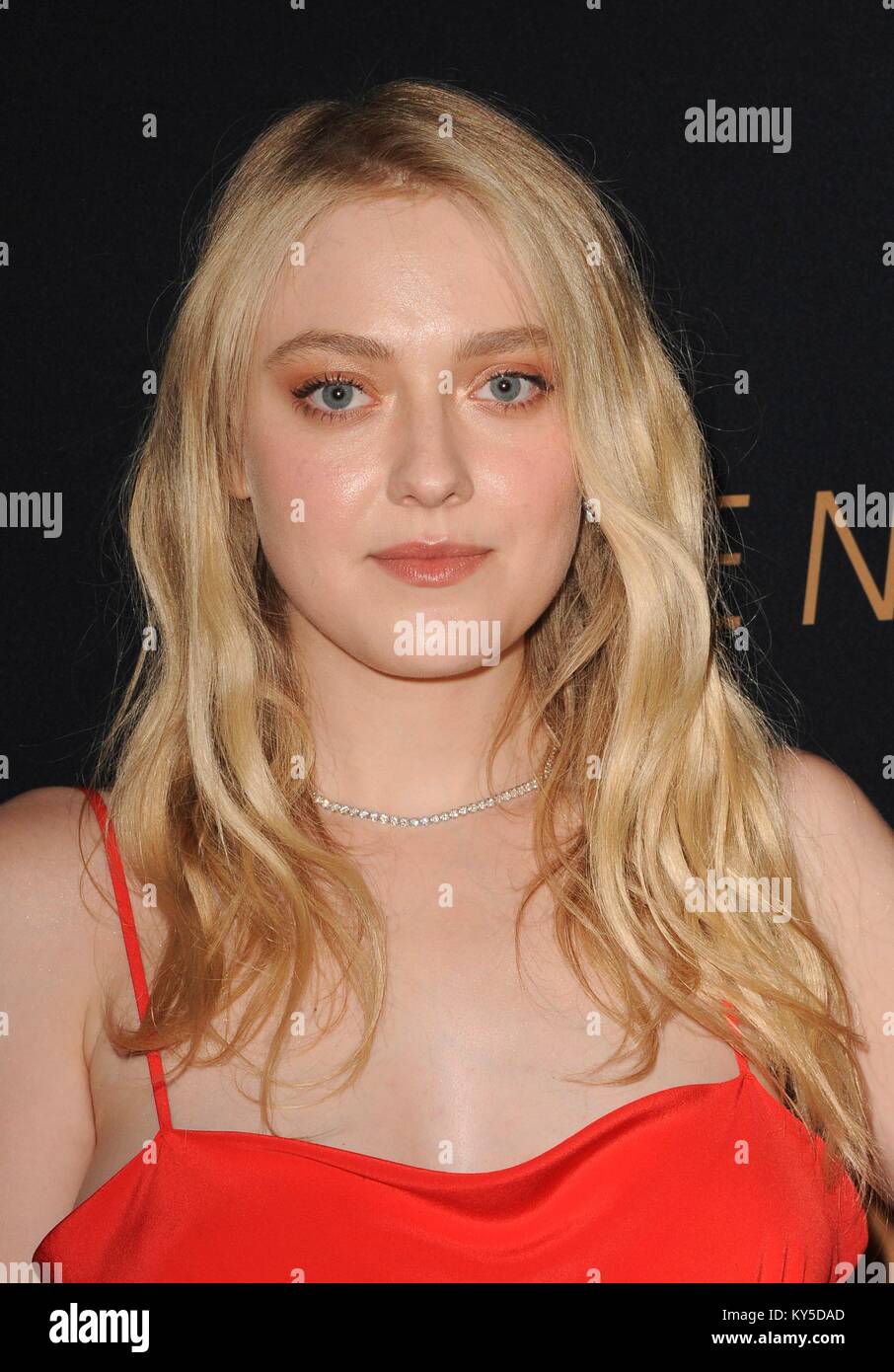 Los Angeles, CA, USA. 11th Jan, 2018. Dakota Fanning at arrivals for ...