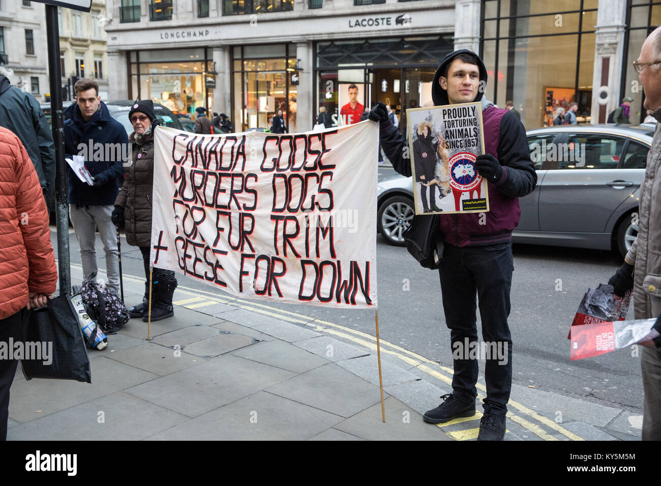 Peta animal rights banner hi-res stock photography and images - Alamy