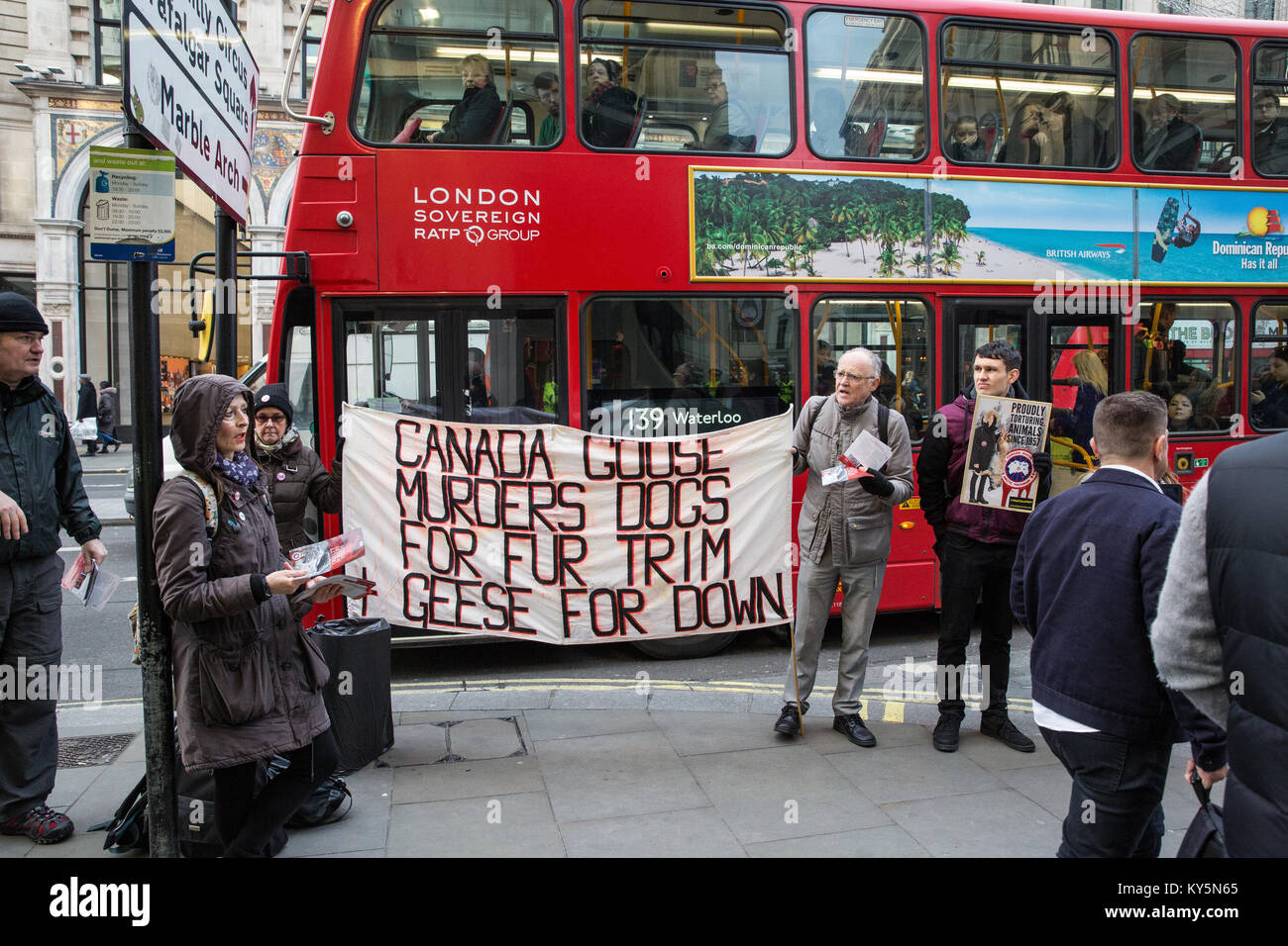 Peta animal rights banner hi-res stock photography and images - Alamy