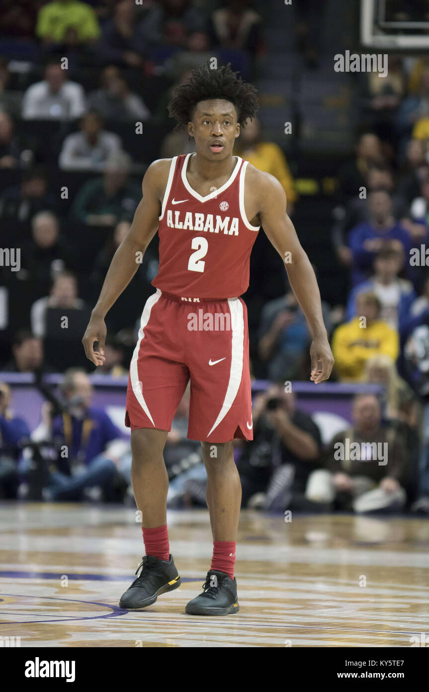 January 13, 2018 - January 13, 2018- Baton Rouge, LA, U.S-Alabama guard COLLIN SEXTON (2) looks on in the first half at the Pete Maravich Assembly Center. Credit: Jerome Hicks/ZUMA Wire/Alamy Live News Stock Photo