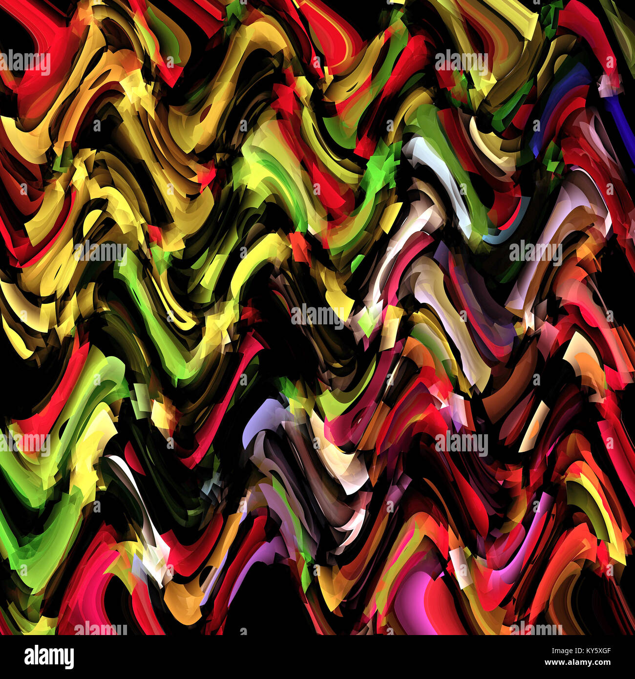 Abstract coloring background of the gradient with visual cubism,pinch ...