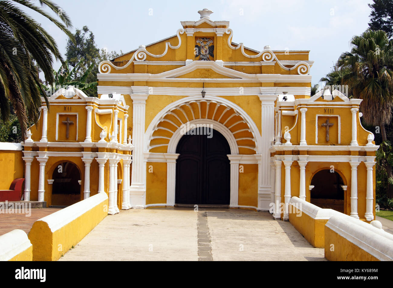 Church Iglesia el Calvario in Antigua Guatemala Stock Photo - Alamy Church Iglesia el Calvario in Antigua Guatemala Stock Photo - Alamy