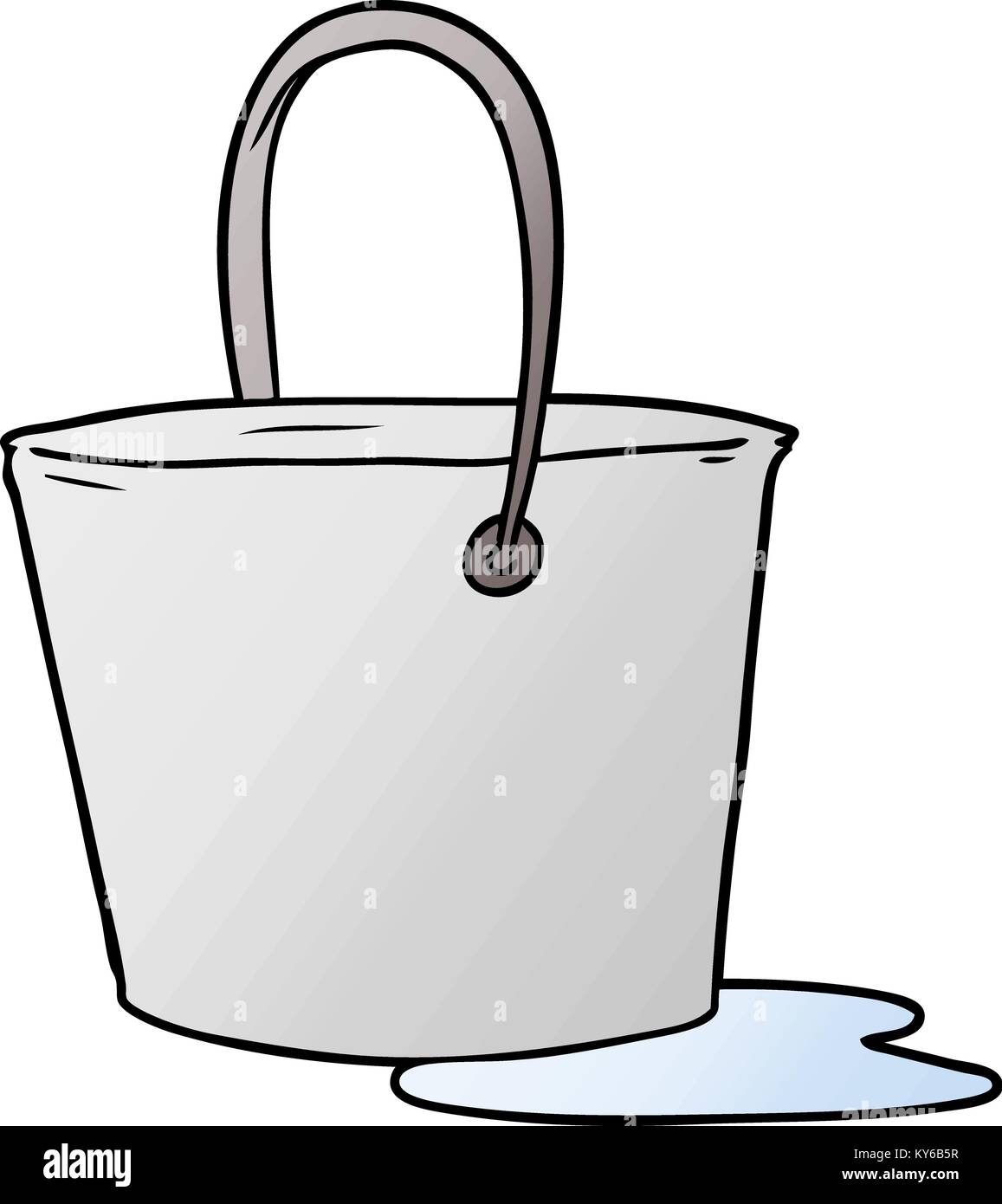 cartoon bucket of water Stock Vector Image & Art - Alamy