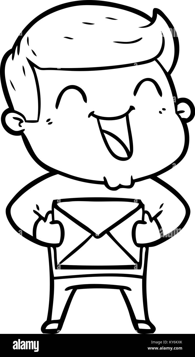 cartoon man laughing Stock Vector Image & Art Alamy