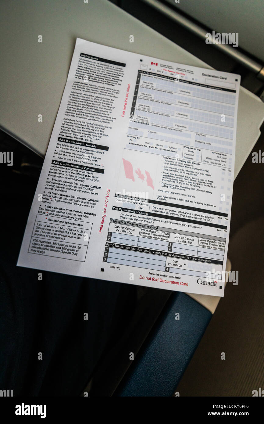 customs declaration form stock photos customs