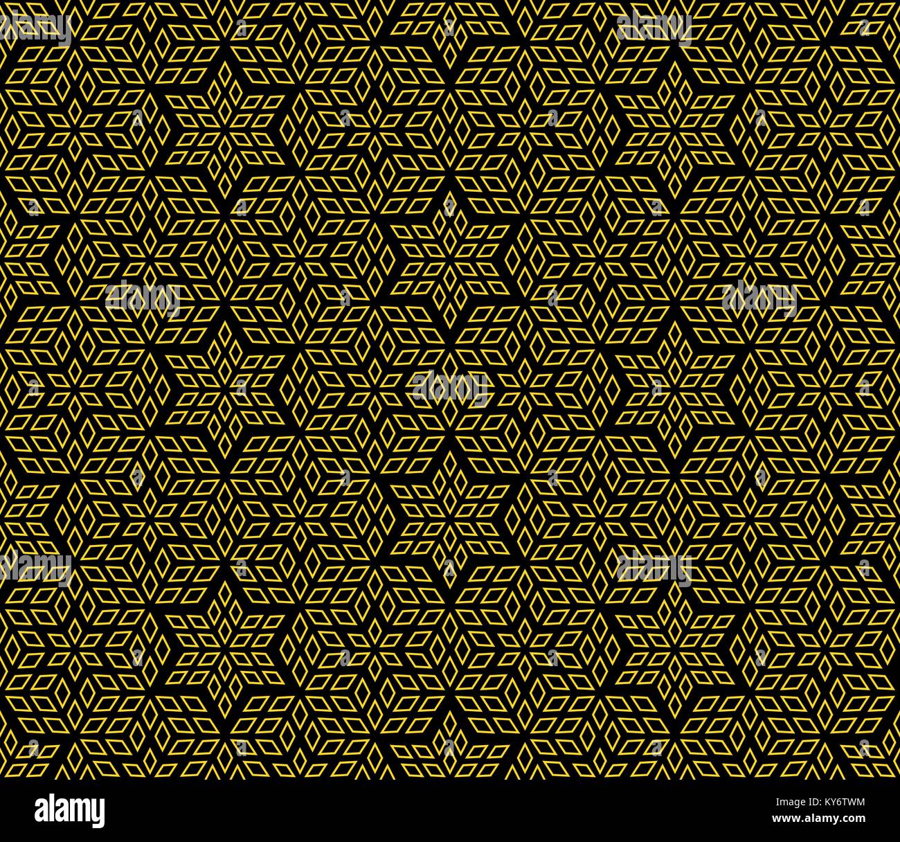 seamless geometric pattern made up of diamonds Stock Vector