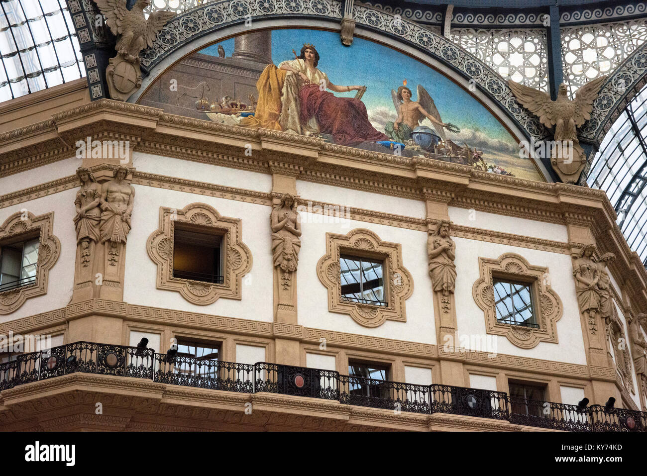 Louis Vuitton store Galleria Vittorio Emanuele II Milan Italy Europe Stock  Photo - Alamy