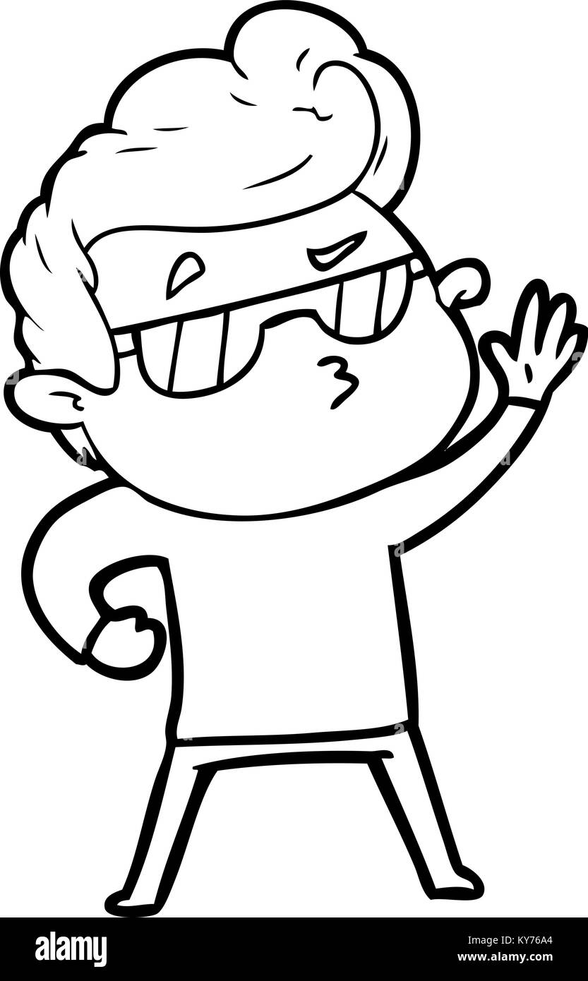 cartoon cool guy Stock Vector Image & Art Alamy