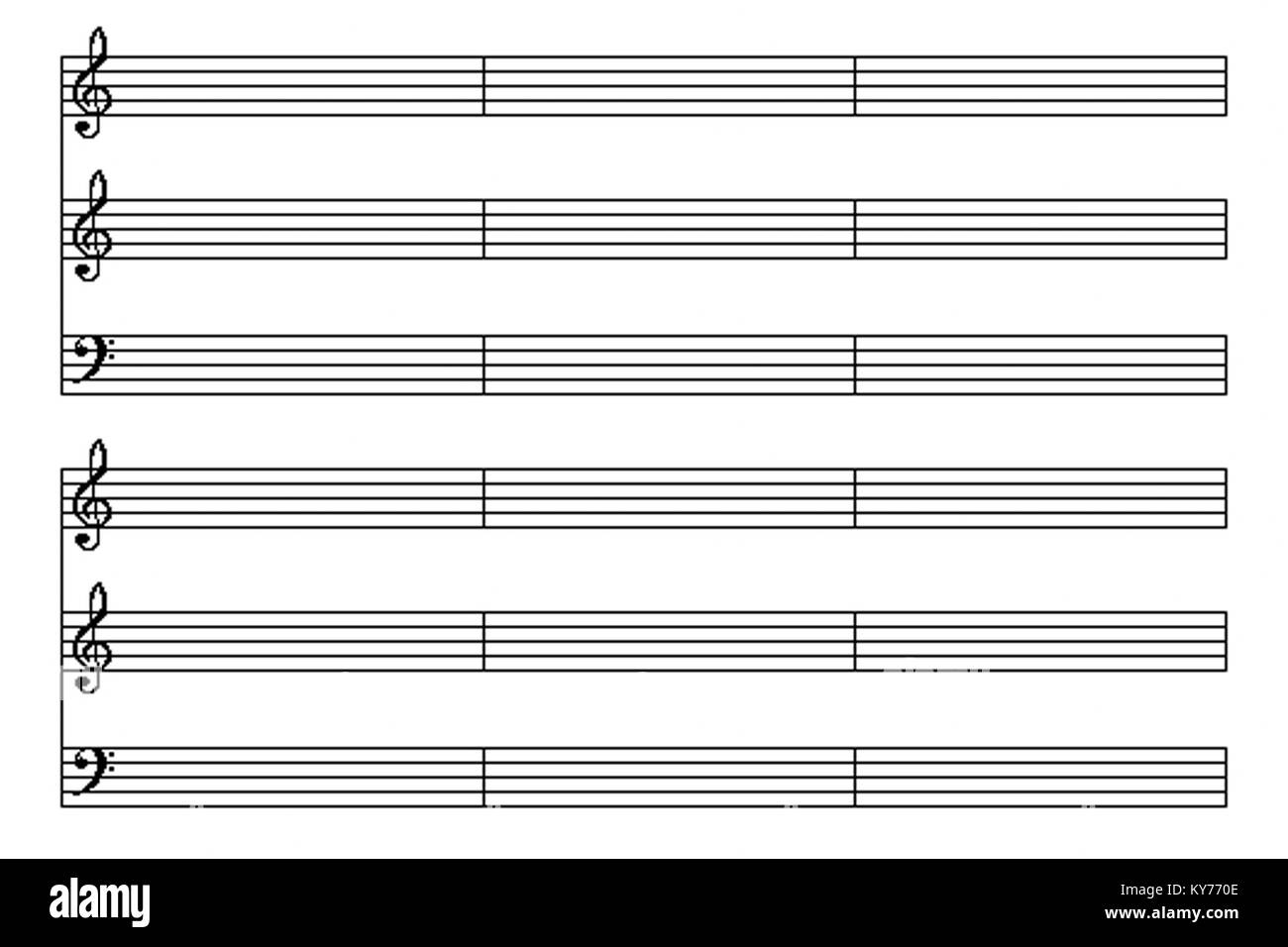 Blank Sheet Music Images – Browse 14,831 Stock Photos, Vectors, and Video