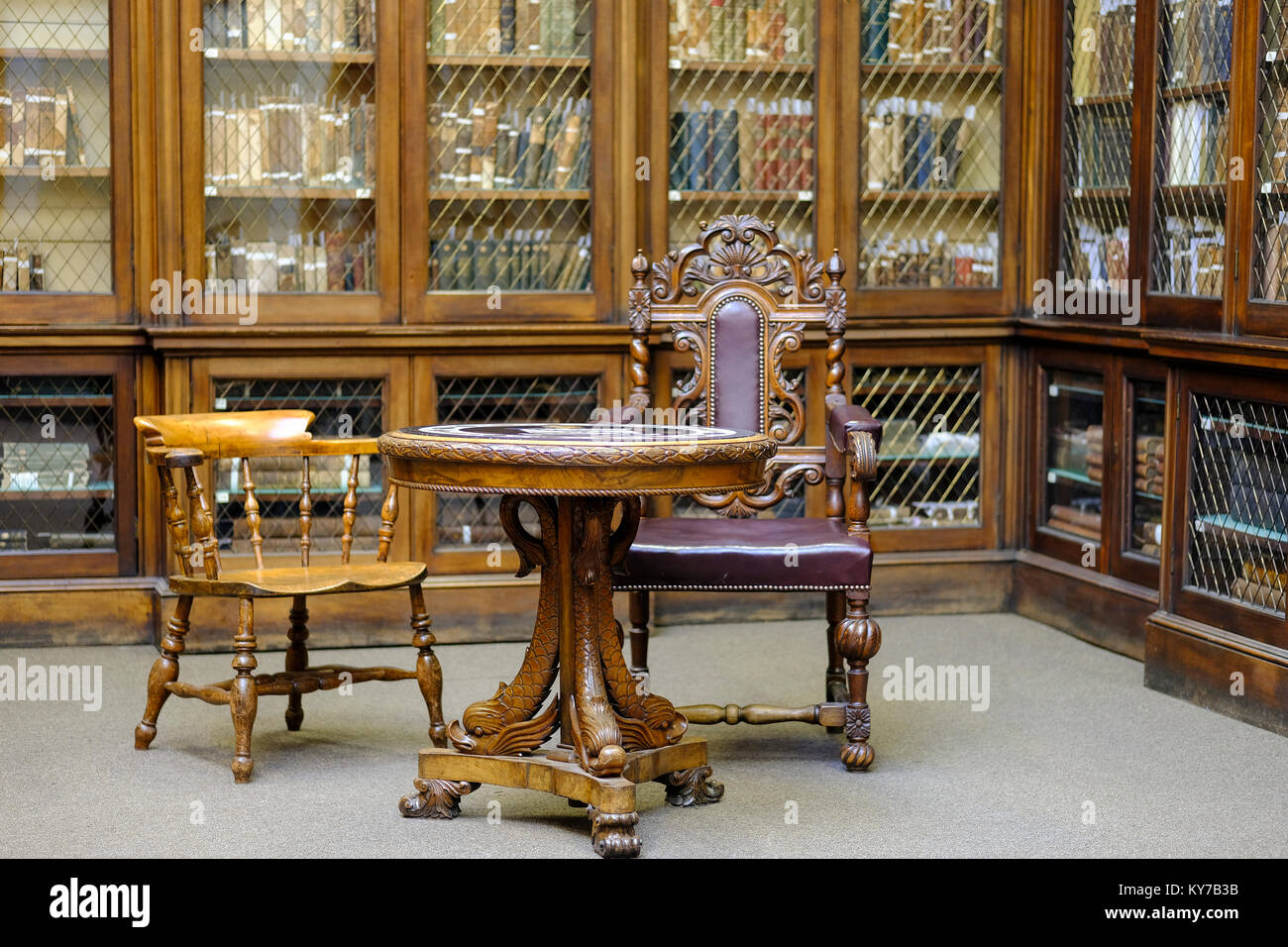 The Old Reading Room The Museum Stock Photos The Old