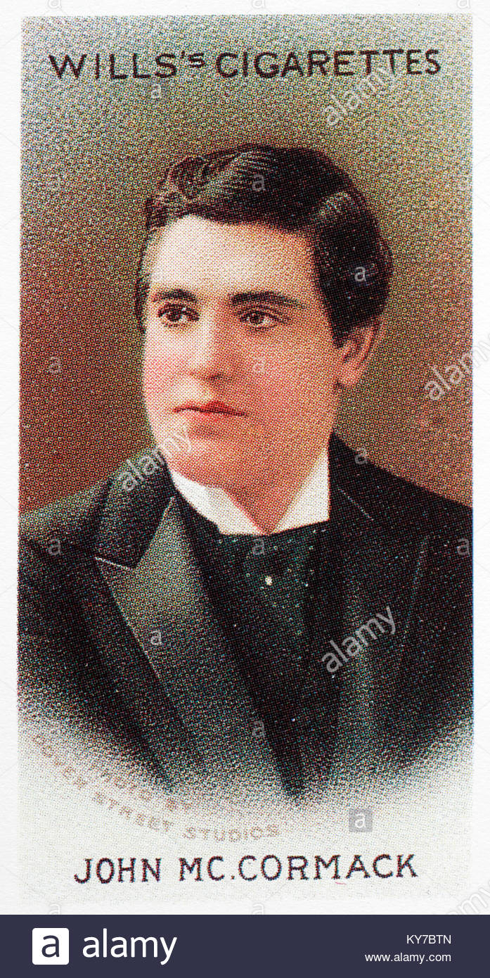 John McCormack was an Irish tenor 1884 - 1945 Stock Photo