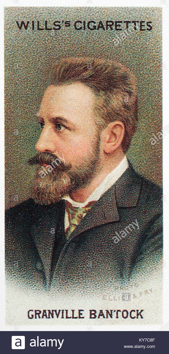 Granville Bantock was a British composer 1868 1946 Stock Photo Alamy