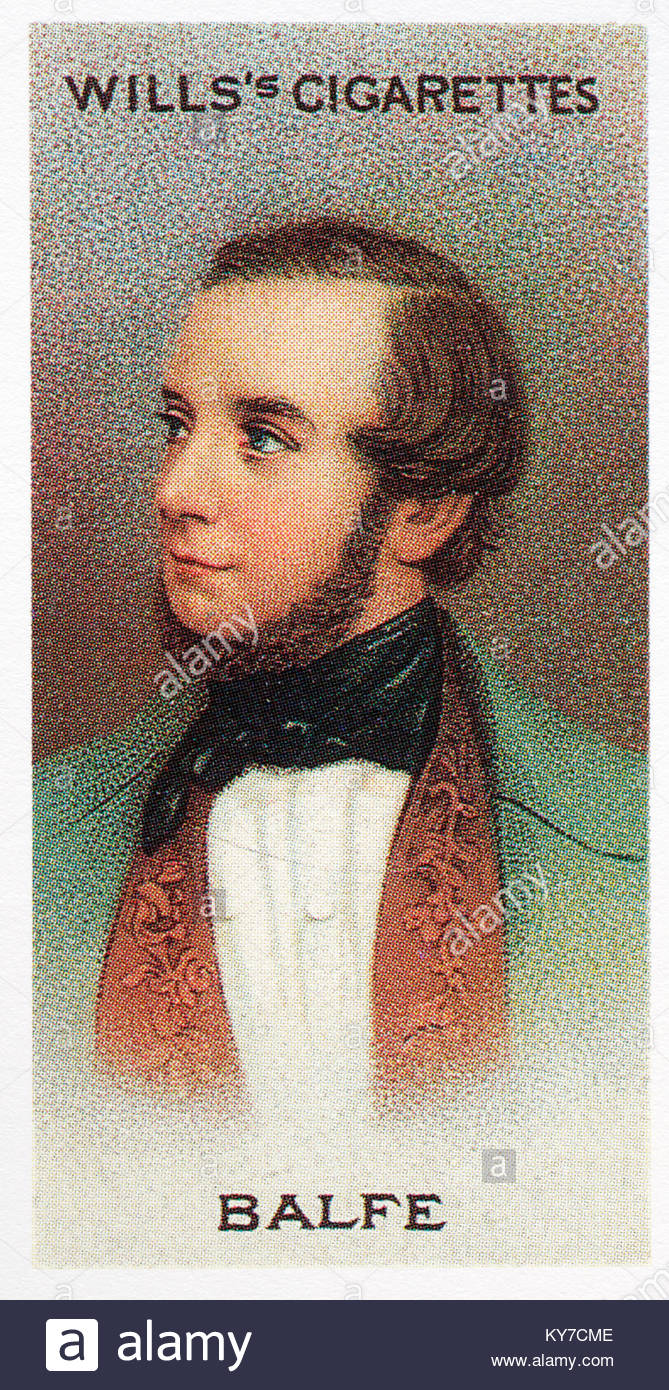Michael William Balfe was an Irish composer 1808 - 1870 Stock Photo - Alamy