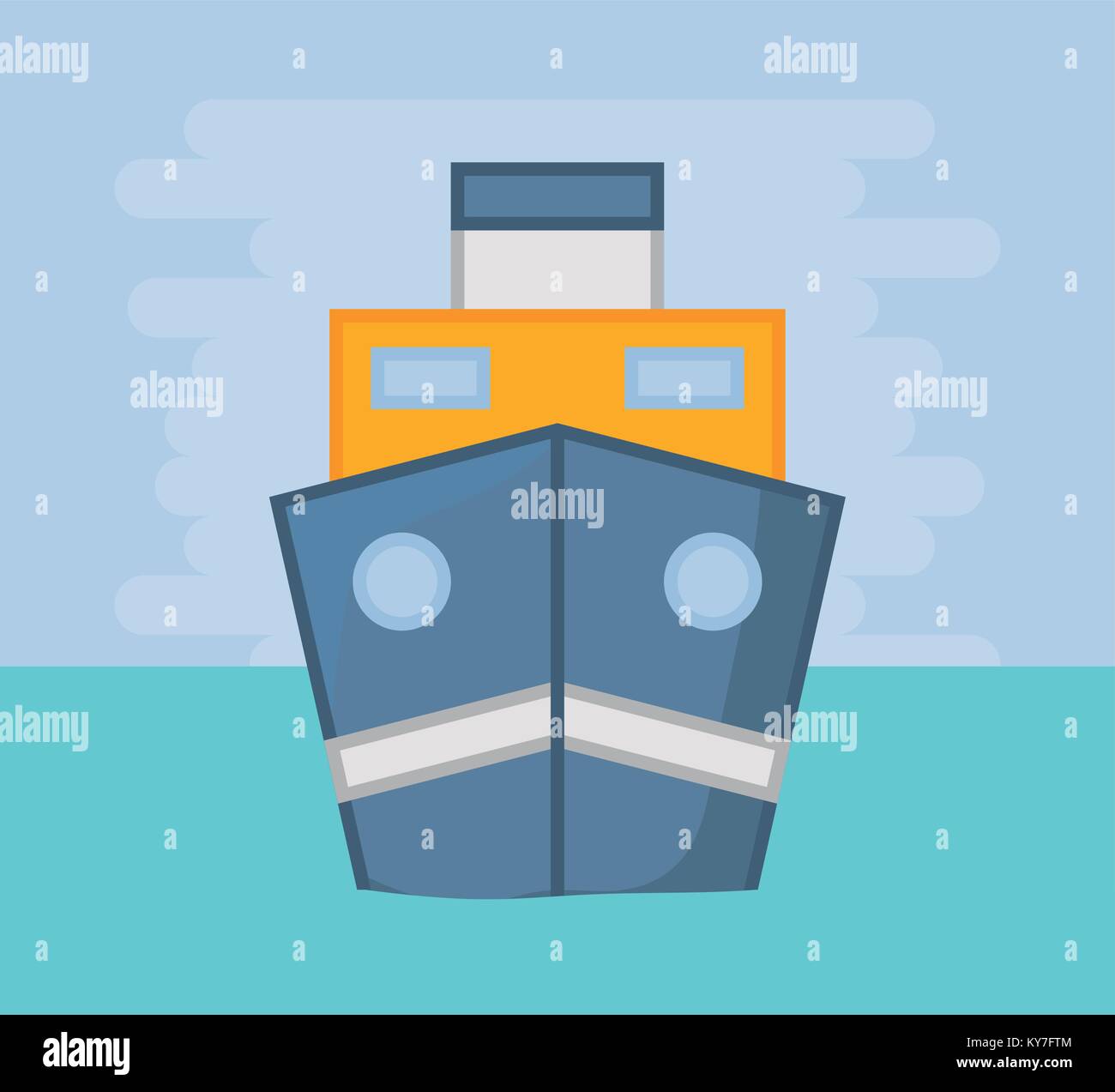 cargo ship icon image Stock Vector Image & Art - Alamy