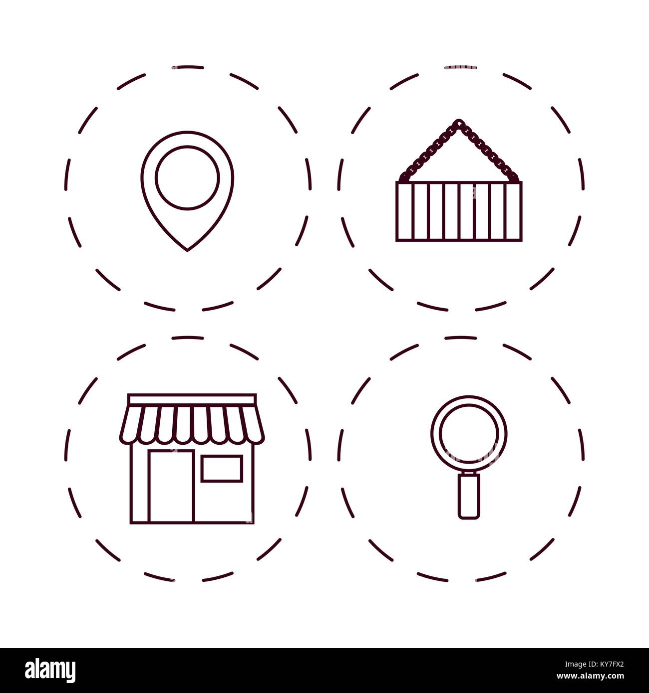 transportation logistics design Stock Vector Image & Art - Alamy
