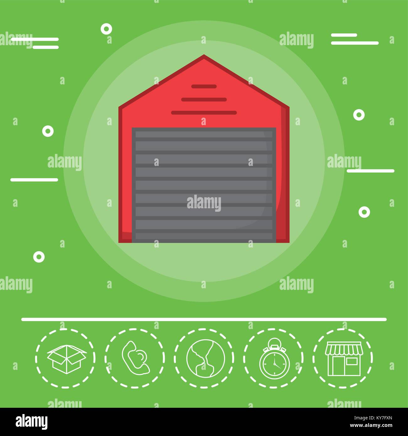 transportation logistics design Stock Vector Image & Art - Alamy
