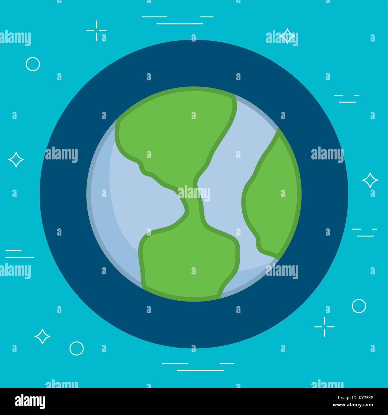 earth planet icon Stock Vector Image & Art - Alamy