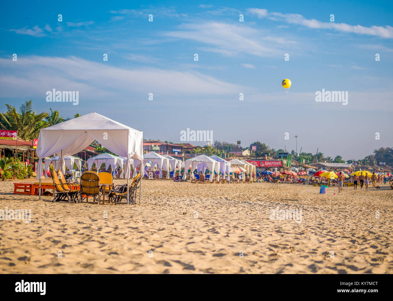 Goa Beach Drink Stock Photos Goa Beach Drink Stock Images