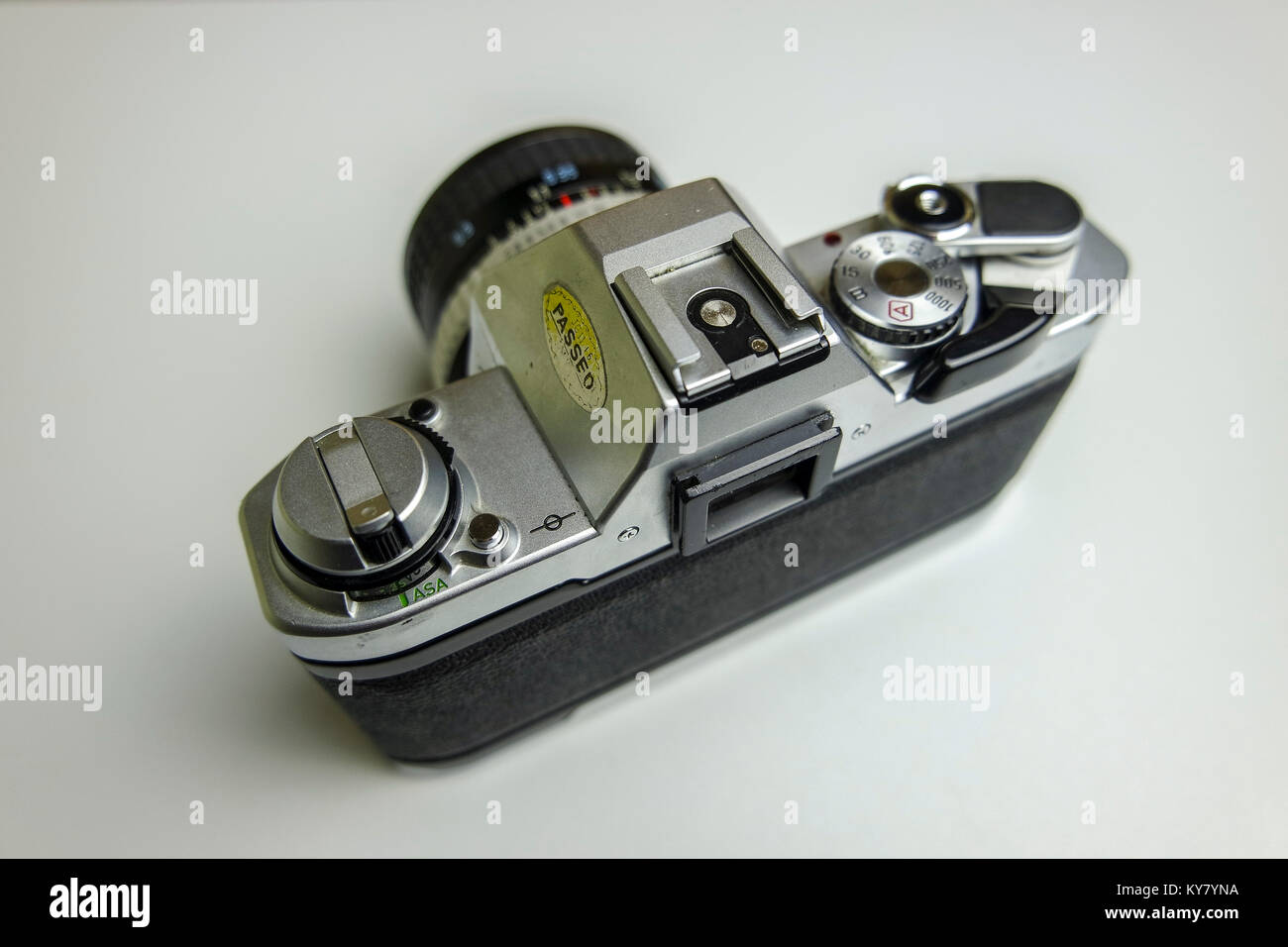 Vintage 35mm Film Camera Stock Photo Alamy