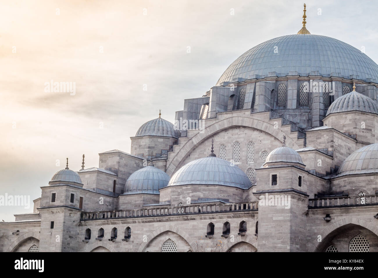 Suleymaniye mosque Istanbul Stock Photo