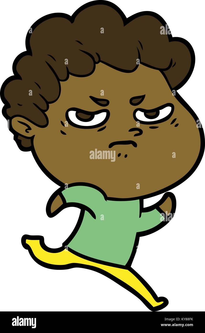 Cartoon Of Angry Man High Resolution Stock Photography and Images - Alamy