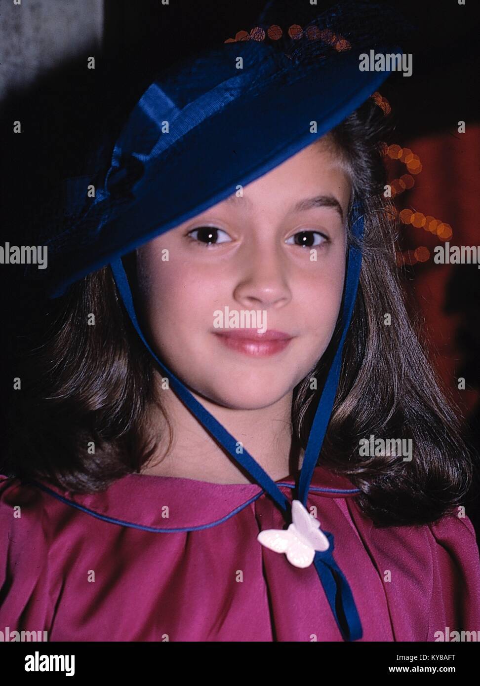 alyssa milano childhood 