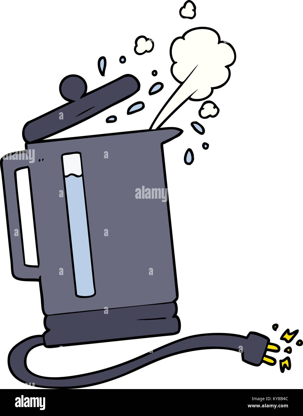 Boil kettle icon, cartoon style Stock Vector Image & Art - Alamy