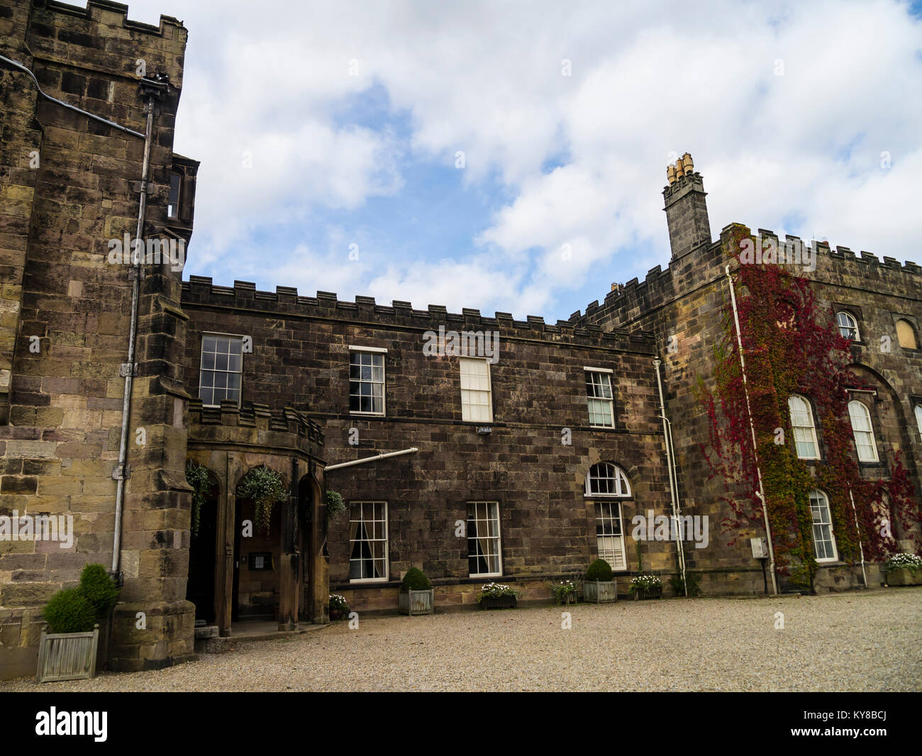Ripley Castle is a Grade I listed 14thcentury country house in Ripley