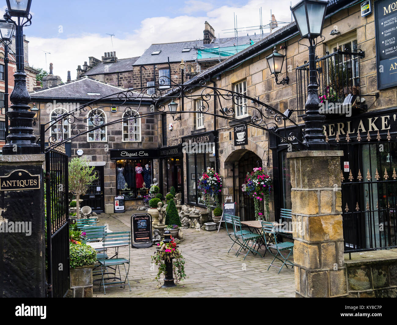 Harrogate is a spa town in North Yorkshire, England. Historically in