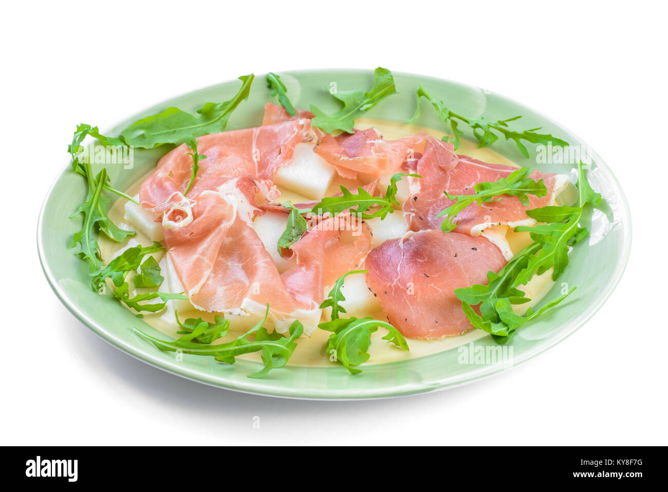 Prosciutto e Melone Stock Photo