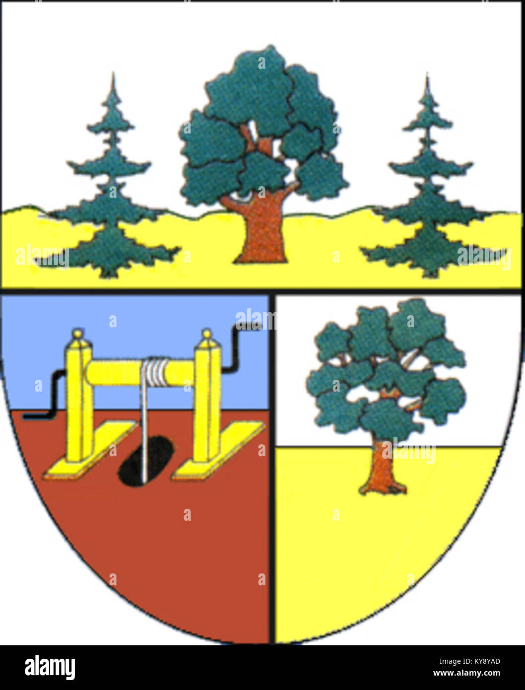 POL gmina Świerklaniec COA Stock Photo Alamy