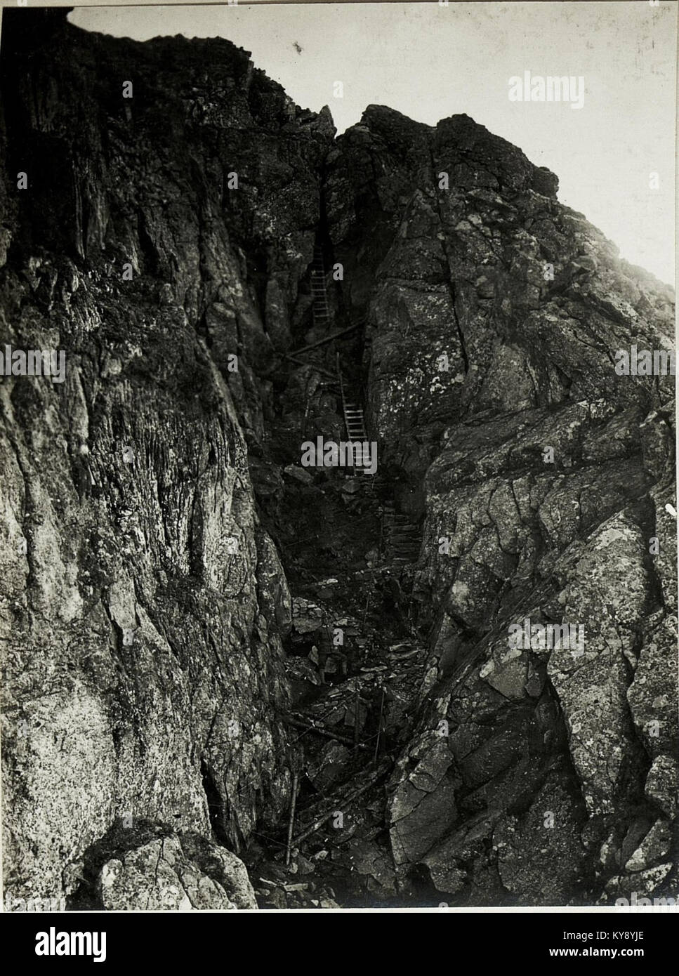 Lader Path Photograph of an artificial ladder path between Lago di Lai and ...