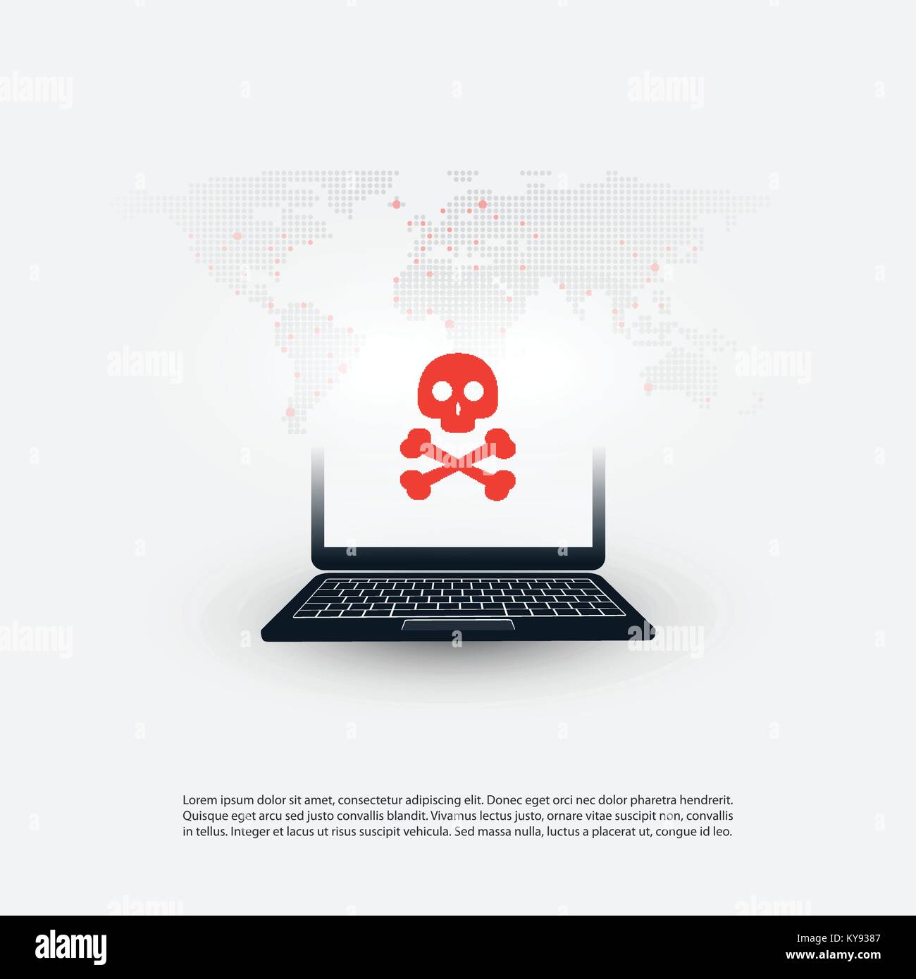 Computer Vulnerability, Infected Machine - Virus, Malware, Ransomware ...